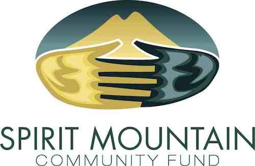 The Spiriti Mountain Community Fund logo